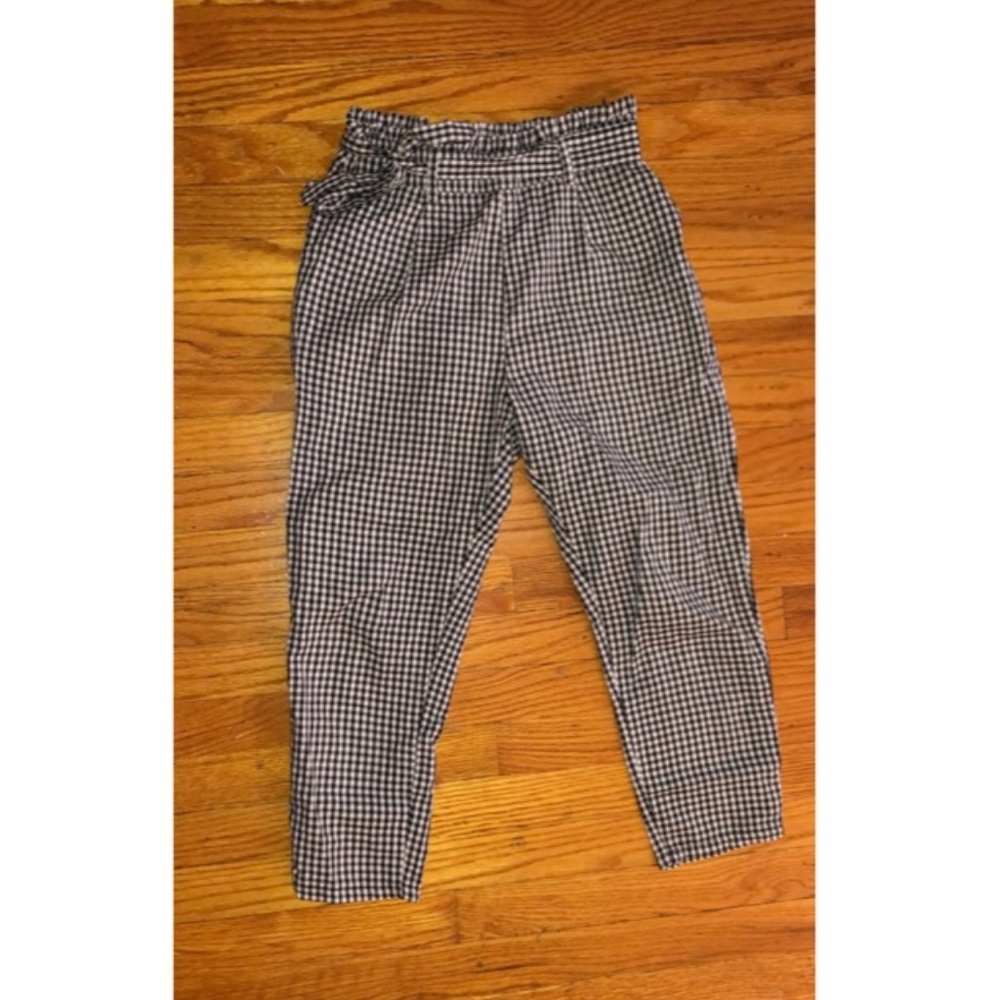 Gingham pants